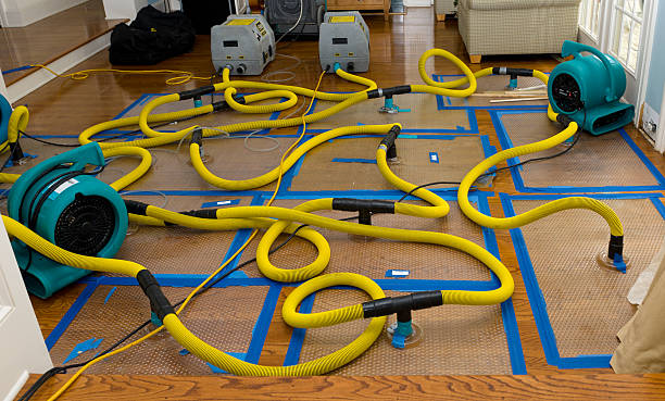 Professional Water Extraction technician working in Clinton, WI